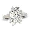 Thumbnail Image 1 of Jared Atelier Diamond Ring 2-1/6 ct tw Round/Marquise/ Oval/Heart Platinum