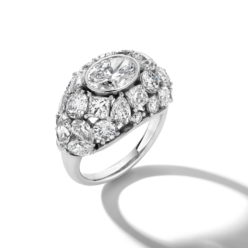 Main Image 1 of Jared Atelier Diamond Ring 7-3/8 ct tw Platinum