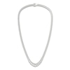 Thumbnail Image 1 of Lab-Created Diamond Tennis Necklace 15 ct tw 14K White Gold