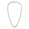 Thumbnail Image 2 of Lab-Grown Diamond Tennis Necklace 15 ct tw 14K White Gold