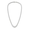 Thumbnail Image 1 of Lab-Created Diamond Tennis Necklace 15 ct tw 14K White Gold