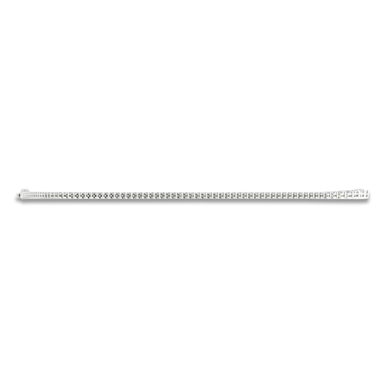 Lab-Created Diamond Tennis Necklace 15 ct tw 14K White Gold