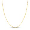Thumbnail Image 1 of Solid Mirror Link Chain Necklace 14K Yellow Gold 20&quot;