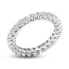 Thumbnail Image 2 of Diamond Eternity Band 1-1/2 ct tw Round 14K White Gold