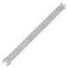 Thumbnail Image 1 of Shy Creation Diamond Pavé Curb Link Bracelet 7-7/8 ct tw 14K White Gold 7"
