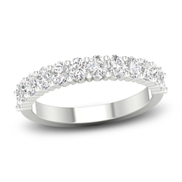 Diamond Anniversary Band 1 ct tw Oval Platinum