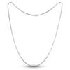 Thumbnail Image 1 of Solid Box Chain Necklace 14K White Gold 22" 2.35mm