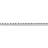 Thumbnail Image 1 of Solid Box Chain Necklace 14K White Gold 22" 2.35mm
