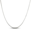 Thumbnail Image 2 of Solid Box Chain Necklace 14K White Gold 22" 2.35mm