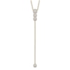 Thumbnail Image 1 of Shy Creation Diamond Lariat Necklace 1/4 ct tw Round 14K Yellow Gold 18" SC55002607
