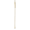 Thumbnail Image 2 of Shy Creation Diamond Lariat Necklace 1/4 ct tw Round 14K Yellow Gold 18" SC55002607