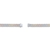 Thumbnail Image 3 of Shy Creation Diamond Pave Curb Bracelet 4 ct tw Round 14K Tri-Tone Gold 7&quot; SC55010320