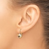 Thumbnail Image 3 of Love Knot Earrings 14K Tri-Tone Gold