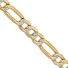 Thumbnail Image 1 of Semi-Solid Figaro Chain Necklace 14K Yellow Gold 24" 4mm