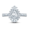 Thumbnail Image 2 of Pnina Tornai Diamond Engagement Ring 1-1/2 ct tw Pear/Round /Baguette 14K White Gold