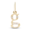Thumbnail Image 1 of Diamond Accent Letter G Charm 10K Yellow Gold