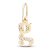 Thumbnail Image 1 of Diamond Accent Letter G Charm 10K Yellow Gold