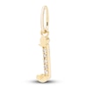 Thumbnail Image 2 of Diamond Accent Letter J Charm 10K Yellow Gold