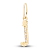 Thumbnail Image 1 of Diamond Accent Letter J Charm 10K Yellow Gold