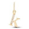 Thumbnail Image 0 of Diamond Accent Letter K Charm 10K Yellow Gold