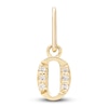 Thumbnail Image 0 of Diamond Accent Letter O Charm 10K Yellow Gold