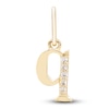 Thumbnail Image 0 of Diamond Accent Letter Q Charm 10K Yellow Gold