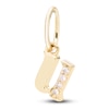 Thumbnail Image 1 of Diamond Accent Letter U Charm 10K Yellow Gold