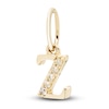 Thumbnail Image 2 of Diamond Accent Letter Z Charm 10K Yellow Gold