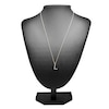 Thumbnail Image 3 of Diamond Letter L Necklace 1/10 ct tw Round 14K Yellow Gold 18"