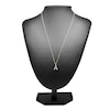 Thumbnail Image 3 of Diamond Letter A Necklace 1/10 ct tw Round 14K Yellow Gold 18"