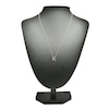 Thumbnail Image 3 of Diamond Letter K Necklace 1/10 ct tw Round 14K Yellow Gold 16.75"