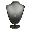 Thumbnail Image 3 of Diamond Letter N Necklace 1/10 ct tw Round 14K Yellow Gold 16.75"