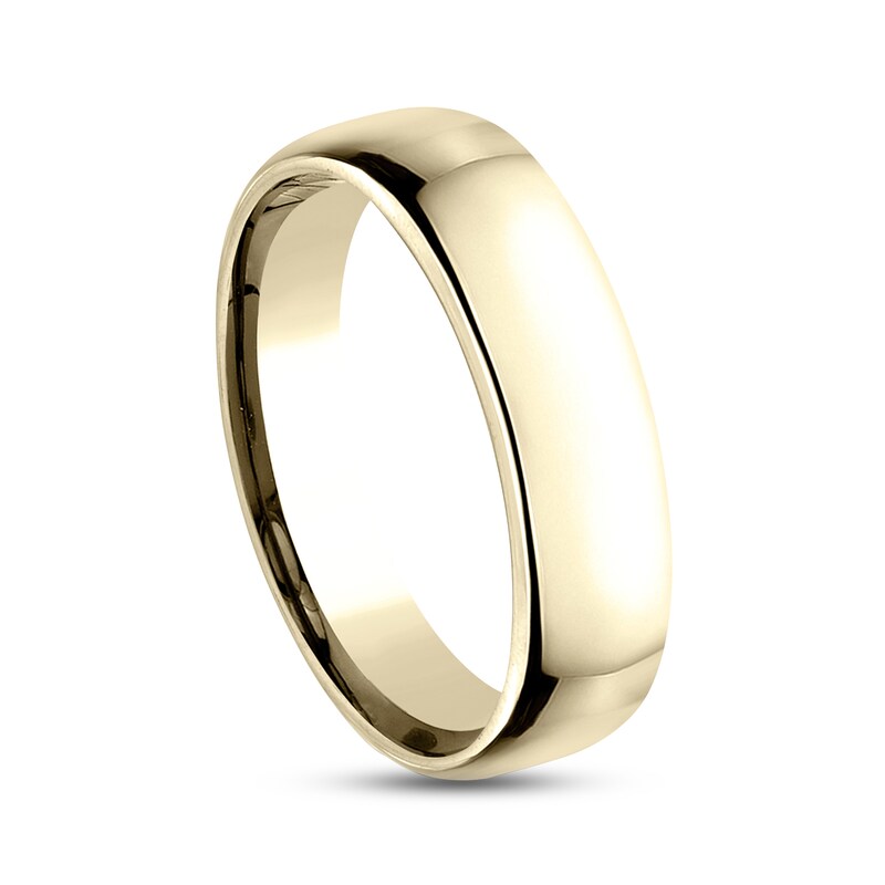 Main Image 2 of High-Polish Wedding Band 14K Yellow Gold 5.5mm
