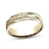 Thumbnail Image 1 of Wheat Milgrain Wedding Band 14K Yellow Gold 6.0mm
