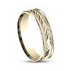 Thumbnail Image 2 of Wheat Milgrain Wedding Band 14K Yellow Gold 6.0mm