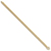 Thumbnail Image 2 of High-Polish Curb Chain Bracelet 24K Yellow Gold 7.5" 5.0mm