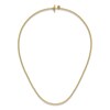 Thumbnail Image 4 of High-Polish Rolo Chain Necklace 24K Yellow Gold 18" 3.0mm
