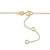 Thumbnail Image 2 of Diamond Station Necklace 1/6 ct tw Round 14K Yellow Gold 18"