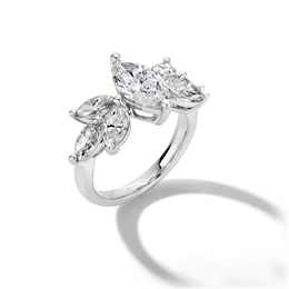 Jared Atelier Marquise-Cut Diamond Ring 4 ct tw Platinum