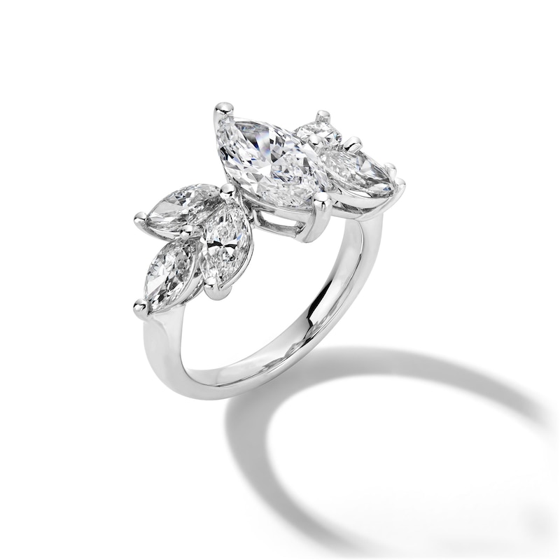 Main Image 1 of Jared Atelier Marquise-Cut Diamond Ring 4 ct tw Platinum