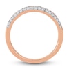 Thumbnail Image 2 of White & Pink Diamond Anniversary Ring 3/4 ct tw 14K Rose Gold