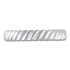 Thumbnail Image 3 of High-Polish Twisted Wedding Band 14K White Gold 3.47mm