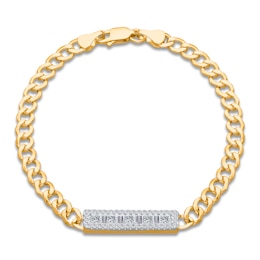 Kallati Diamond Chain Bracelet 3/4 ct tw 14K Yellow Gold