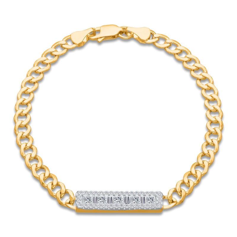 Main Image 1 of Kallati Diamond Chain Bracelet 3/4 ct tw 14K Yellow Gold