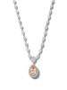 Thumbnail Image 1 of Jared Atelier Pear-Shaped Natural Morganite & Diamond Necklace 19-1/3 ct tw Platinum 17"