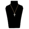 Thumbnail Image 3 of Diamond Knot Cross Necklace 1 ct tw 14K Yellow Gold 18"