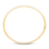 Thumbnail Image 3 of Baguette & Round-Cut Diamond Bangle Bracelet 1-1/2 ct tw 10K Yellow Gold