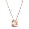Thumbnail Image 3 of Certified Round-Cut Diamond Bezel-Set Solitaire Necklace 1-1/2 ct tw 14K Rose Gold 18" (I1/I)