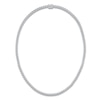 Thumbnail Image 2 of Men's Diamond Hexagon Link Tennis Necklace 2 ct tw Sterling Silver 20"