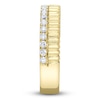 Thumbnail Image 3 of Shy Creation Diamond Ribbed Ring 3/8 ct tw 14K Yellow Gold SC22009151Z7